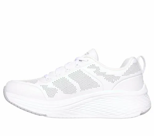 Max Cushioning Elite 20 8211 Enhanced White Silver Women SKECHERS Lace Up