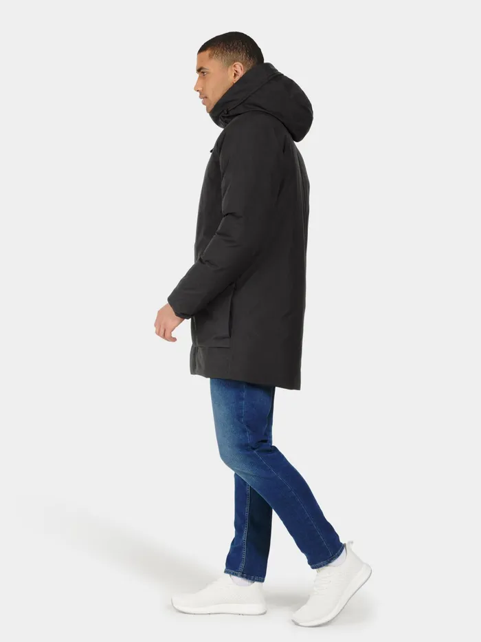 Men Akilles Parka Black Didriksons Autumn Jackets
