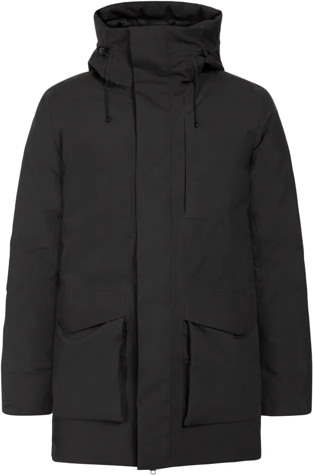 Men Akilles Parka Black Didriksons Autumn Jackets