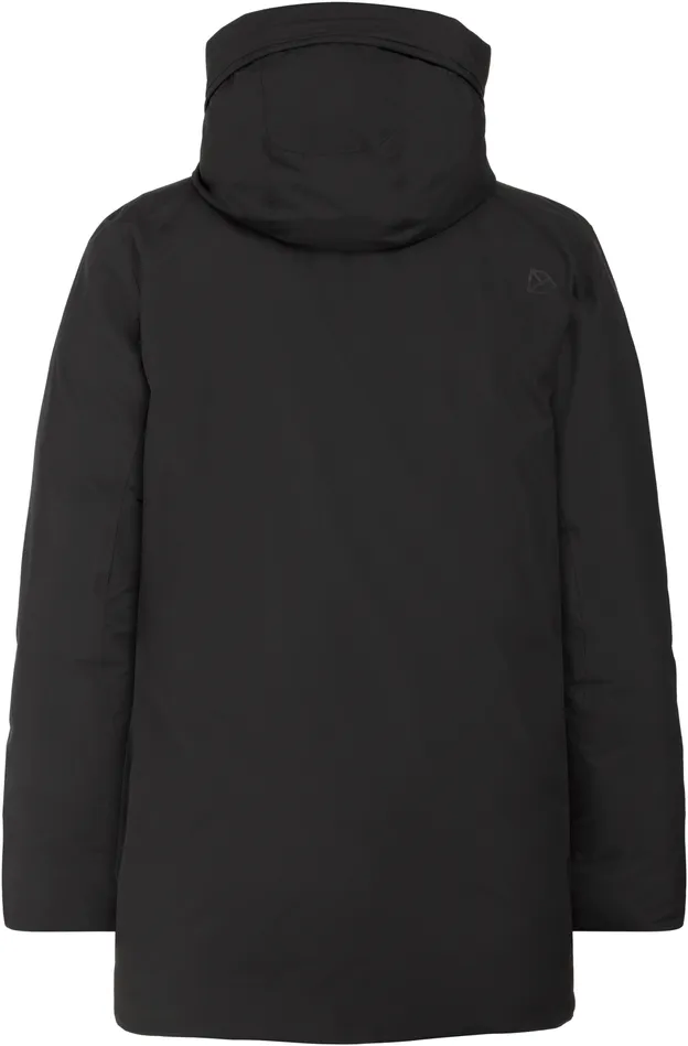 Men Akilles Parka Black Didriksons Autumn Jackets