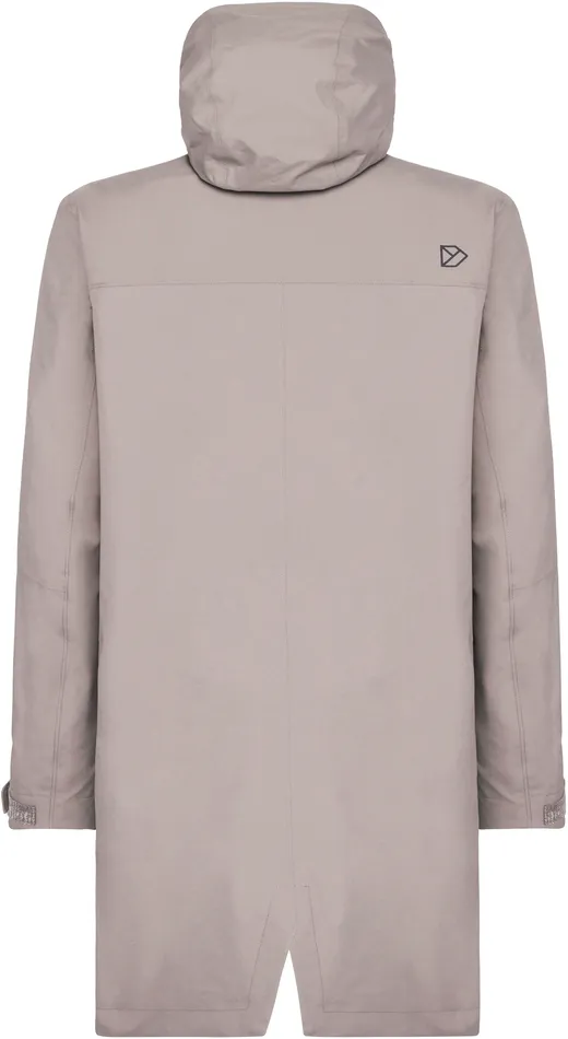 Men Andreas Parka Ash Brown Didriksons Spring Jackets