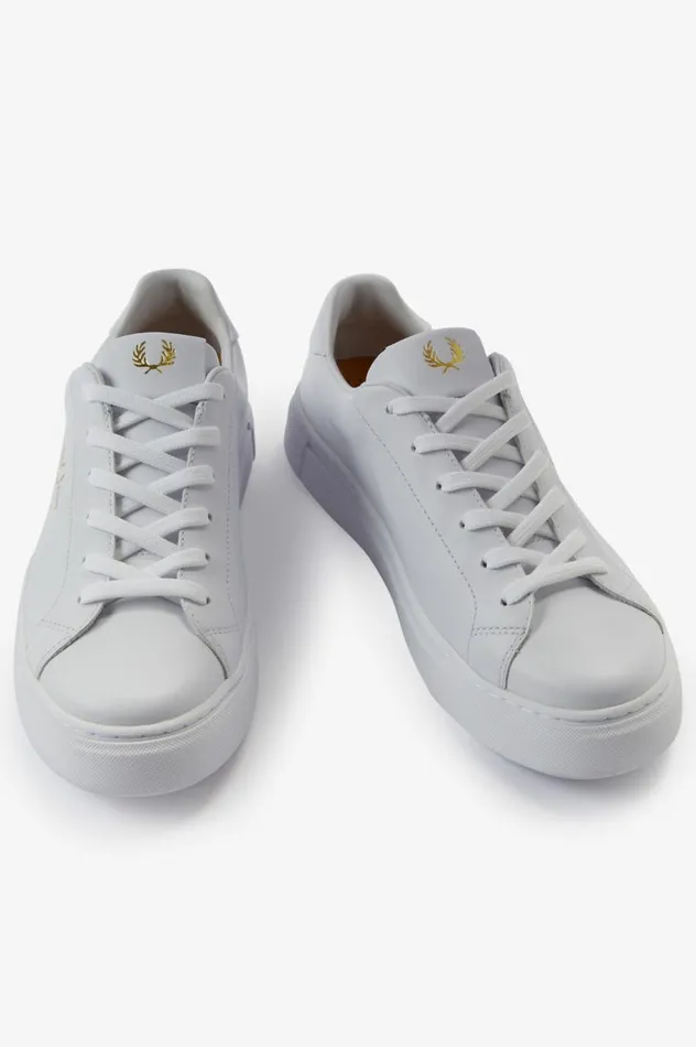 Men B71 White Fred Perry Shoes