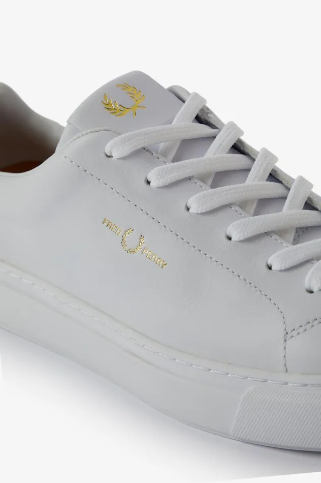 Men B71 White Fred Perry Shoes