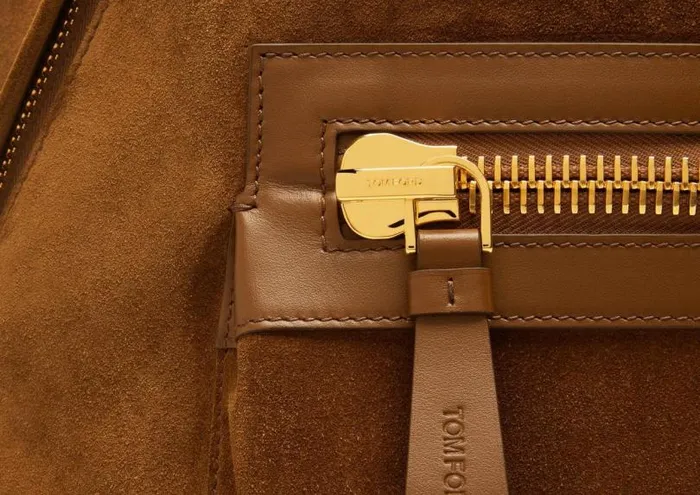 Men Backpacks Tom Ford Suede Buckley Backpack Cigar Men Backpacks Tom Ford Suede Buckley Backpack Cigar