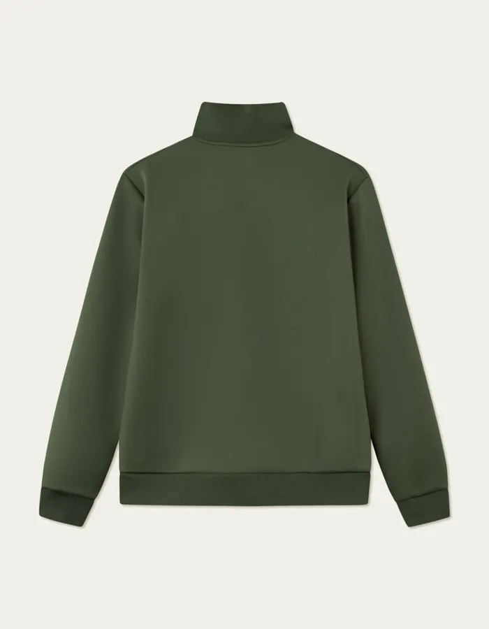 Men Ballier Track Jacket 8211 Olive Night Les Deux HoodiesSweatshirts