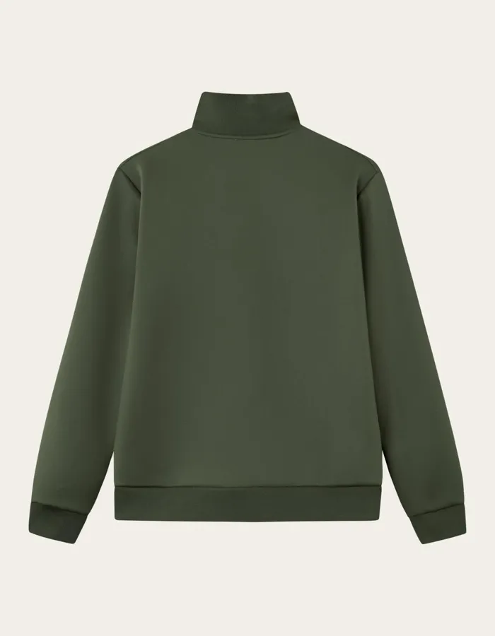 Men Ballier Track Jacket 8211 Olive Night Les Deux HoodiesSweatshirts