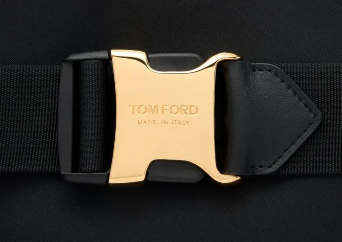 Men Belt Bags Tom Ford Recycled Nylon Belt Bag Black Men Belt Bags Tom Ford Recycled Nylon Belt Bag Black
