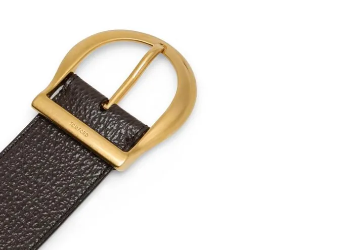 Men Belts Tom Ford Grain Leather Western Jeans Belt Men Belts Tom Ford Grain Leather Western Jeans Belt