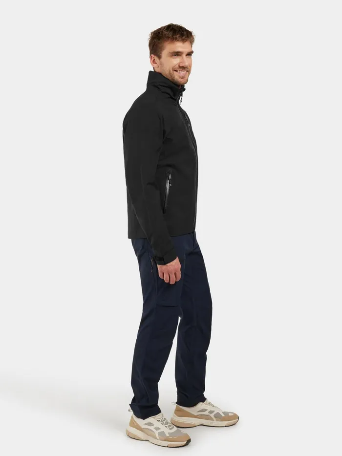 Men Black Didriksons Outdoor Jackets