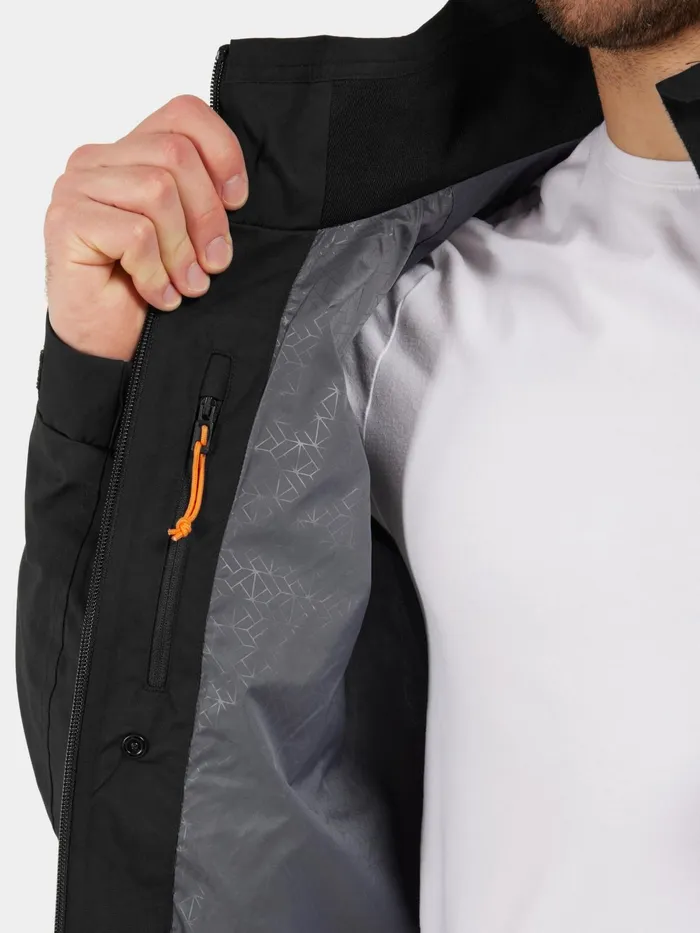 Men Black Didriksons Outdoor Jackets