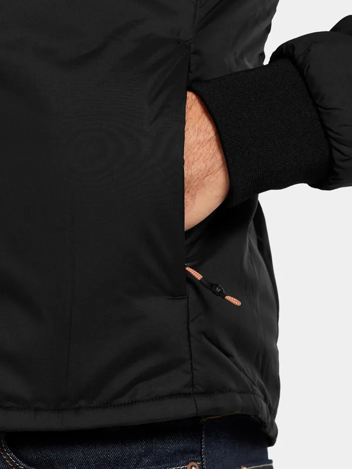 Men Black Didriksons Puffer Jackets