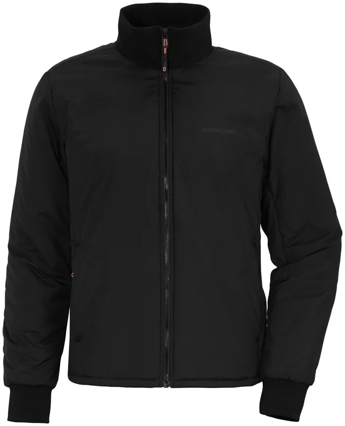 Men Black Didriksons Puffer Jackets