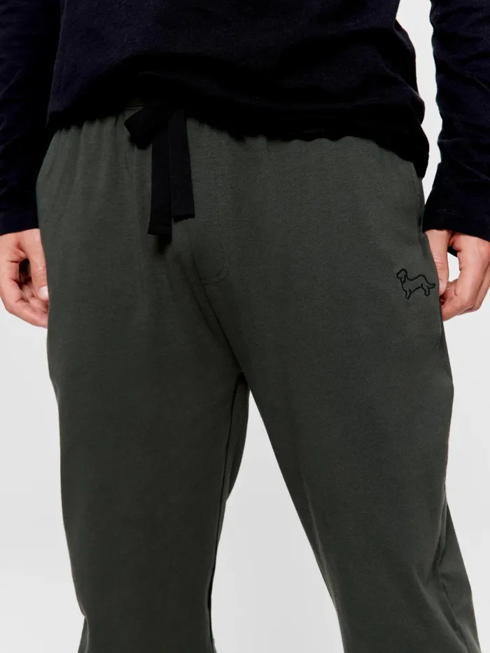 Men Camo Green Jogger Pant Green Peter Alexander Pants