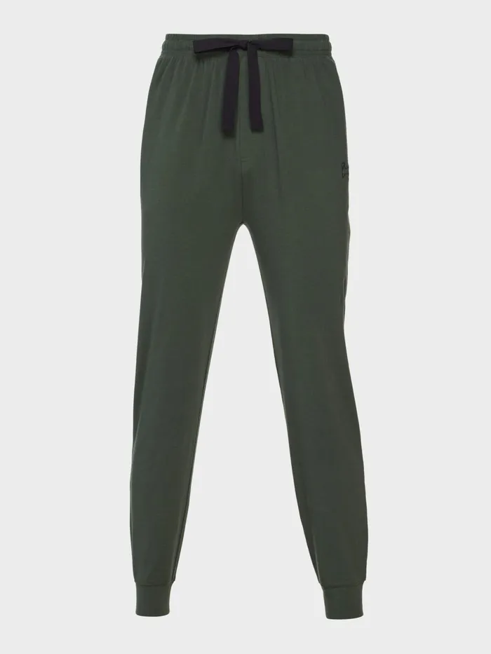 Men Camo Green Jogger Pant Green Peter Alexander Pants