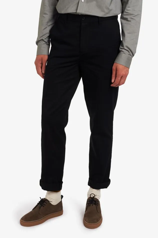 Men Classic Trousers Navy Fred Perry Trousers