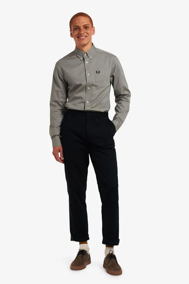 Men Classic Trousers Navy Fred Perry Trousers