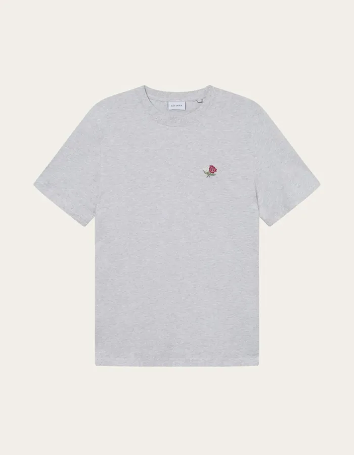 Men Clyde TShirt 8211 Snow Melange Les Deux Tshirts