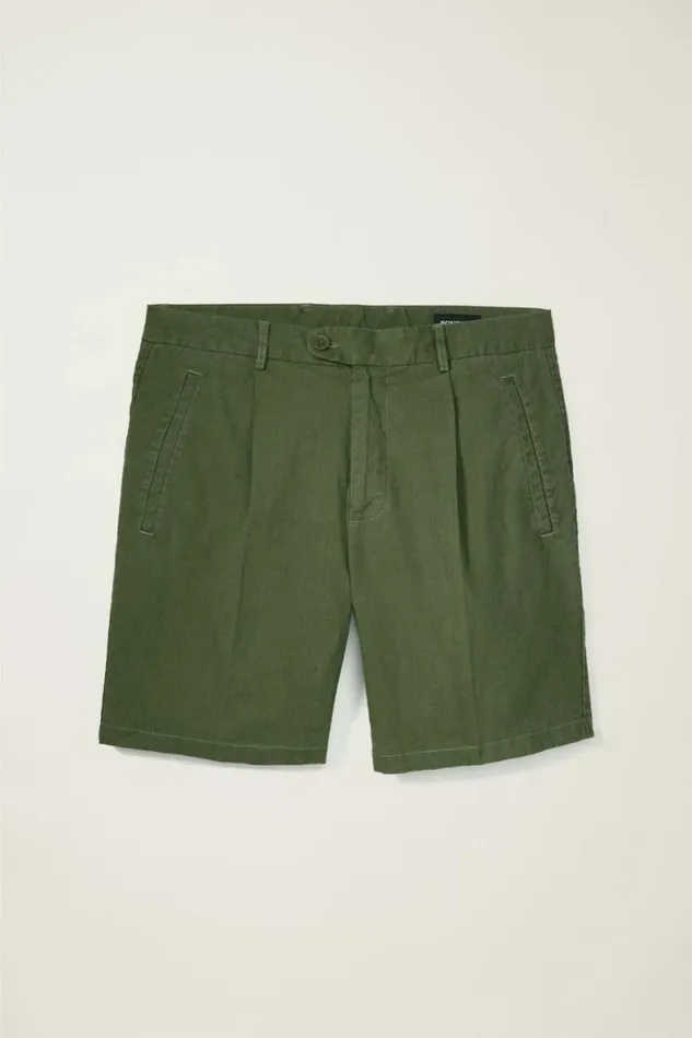 Men Coastal Linen Short Green Juice Bonobos Casual Shorts