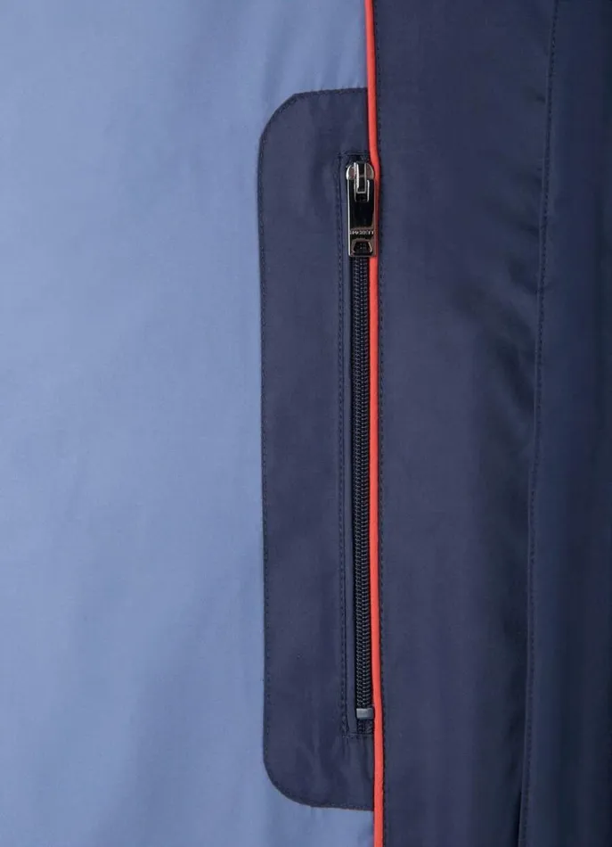 Men Coats and Jackets Hackett London Padded Blouson Jacket Navy Blazer