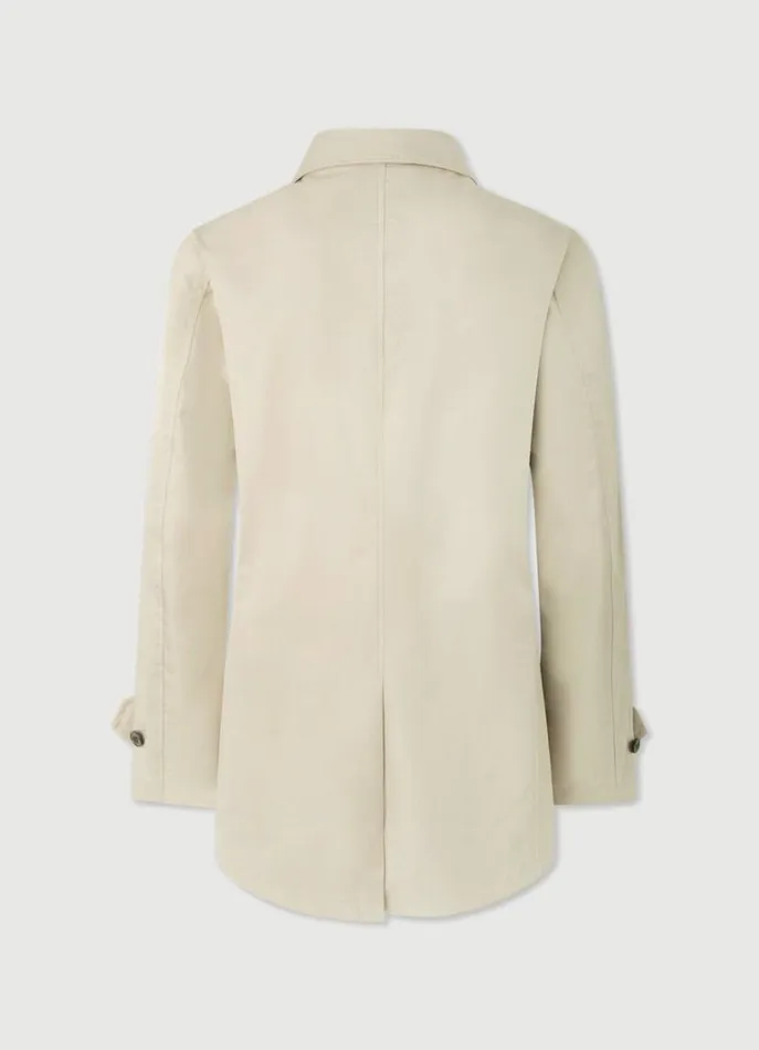 Men Coats and Jackets Hackett London WaterResistant Jacket Tan Brown