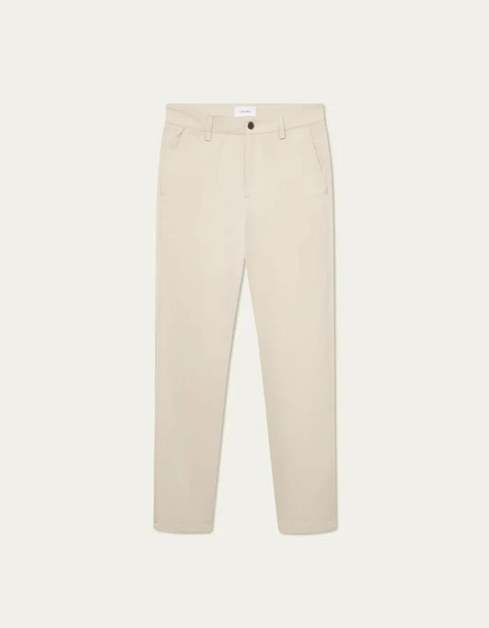 Men Como Cotton Chino 8211 Light Sand Les Deux Pants