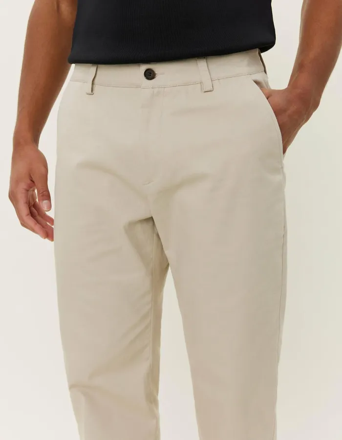 Men Como Cotton Chino 8211 Light Sand Les Deux Pants