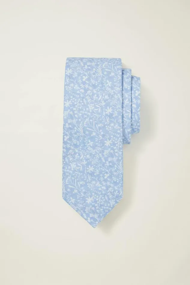Men Cotton Necktie Made With Liberty Fabric Daydream Meadow Bonobos Ties and Pocket Squares Men Cotton Necktie Made With Liberty Fabric Daydream Meadow Bonobos Ties and Pocket Squares