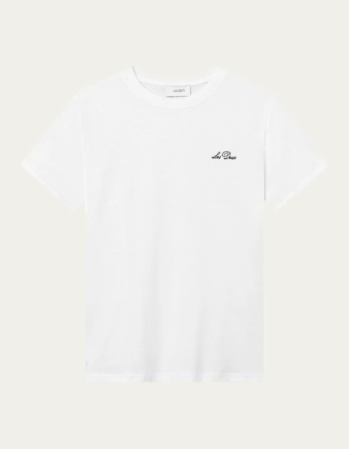 Men Crew TShirt 8211 WhiteBlack Les Deux Tshirts