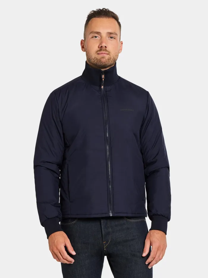 Men Dark Night Blue Didriksons Spring Jackets