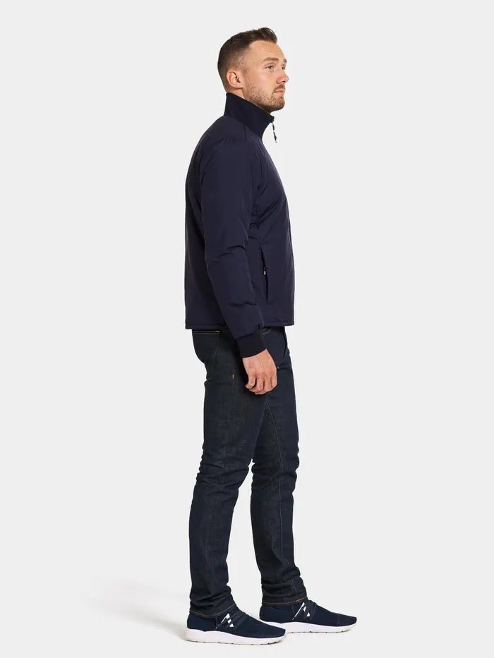 Men Dark Night Blue Didriksons Spring Jackets