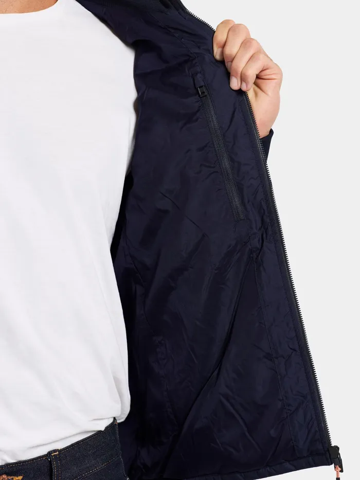 Men Dark Night Blue Didriksons Spring Jackets