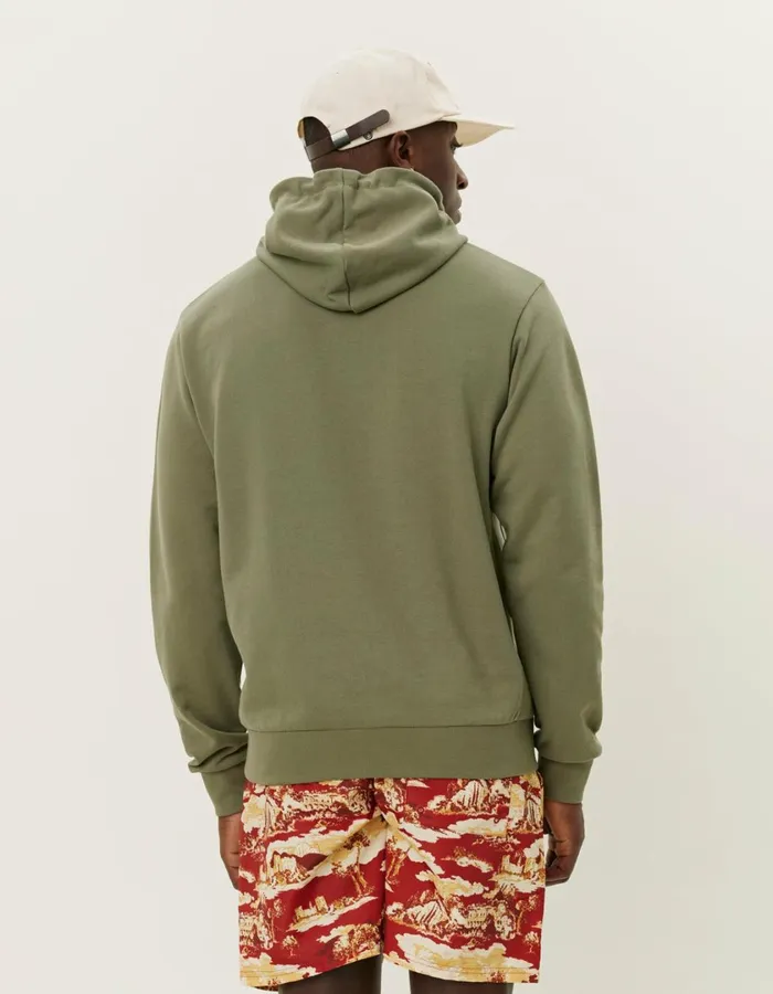 Men Dexter Hoodie 8211 Lichen Green Les Deux HoodiesSweatshirts