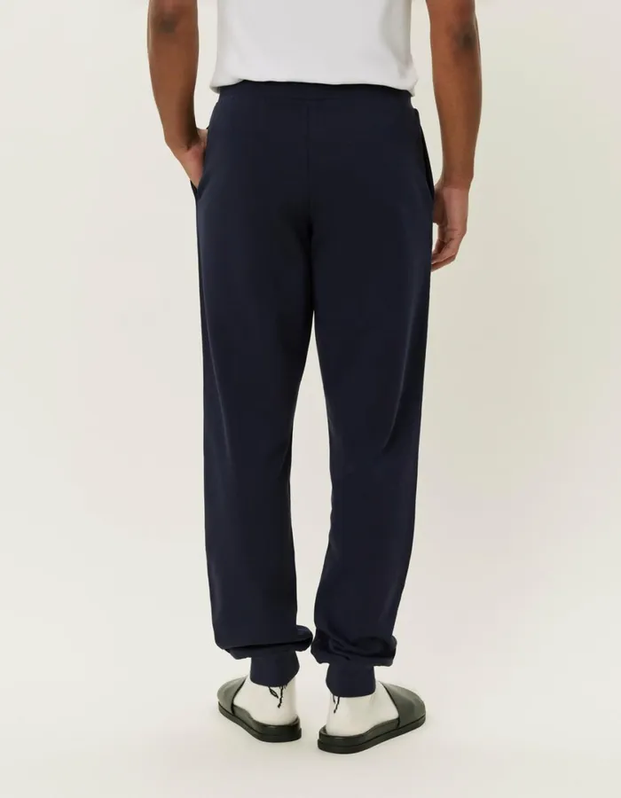 Men Dexter Sweatpants 8211 Dark Navy Les Deux Pants