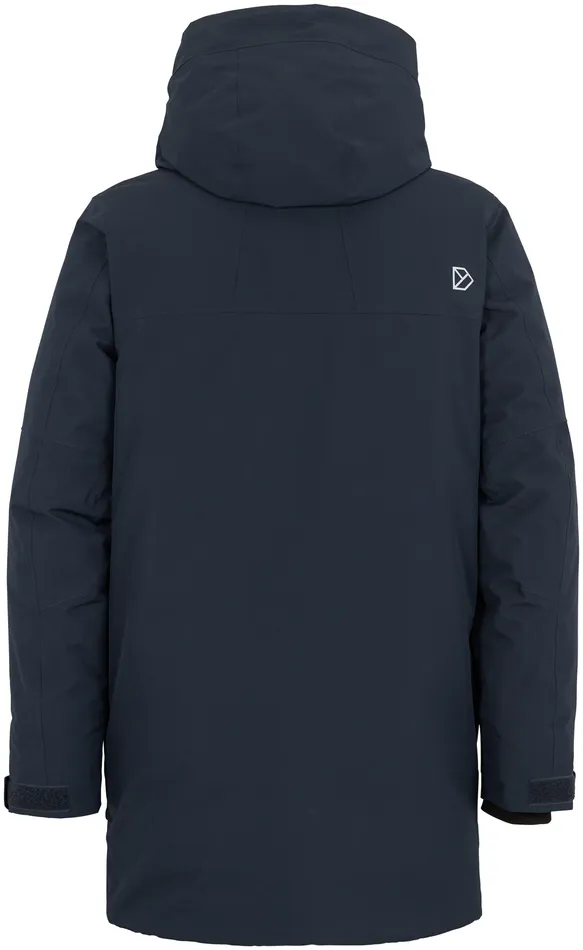 Men Drew Parka Dark Night Blue Didriksons Autumn Jackets