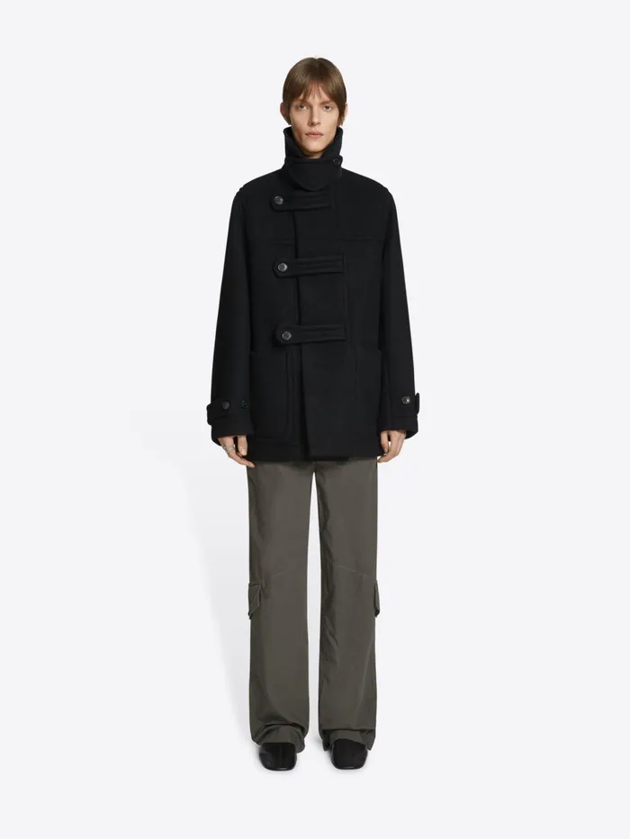 Men Dries Van Noten Coats and Jackets Cropped Duffle Coat
