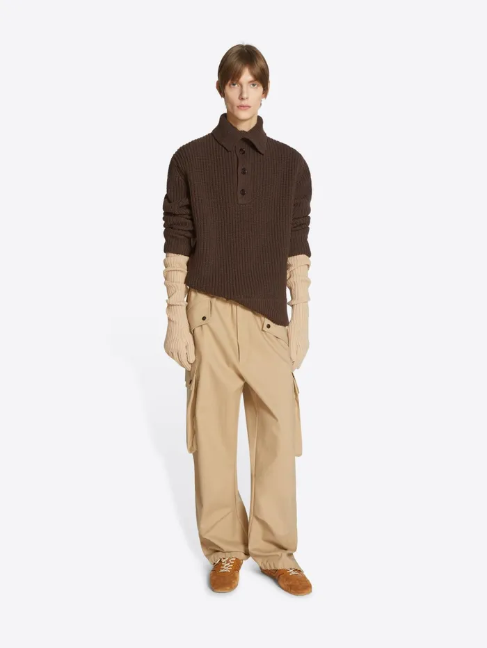 Men Dries Van Noten Gloves Long Wool Gloves Men Dries Van Noten Gloves Long Wool Gloves