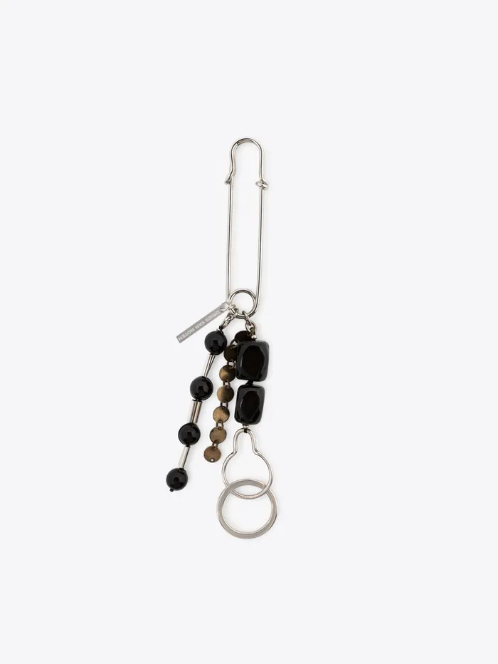 Men Dries Van Noten Jewelry Natural Stone Keyring