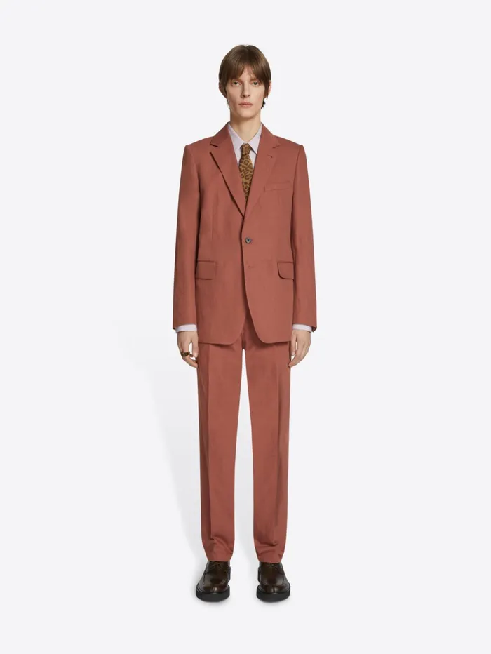 Men Dries Van Noten Suits Soft Constructed Suit