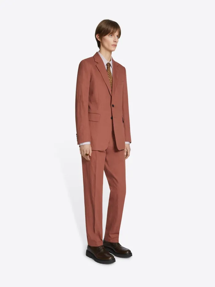 Men Dries Van Noten Suits Soft Constructed Suit