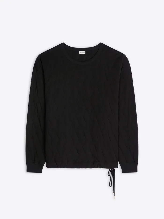 Men Dries Van Noten Tshirts and Sweatshirts Padded Tee