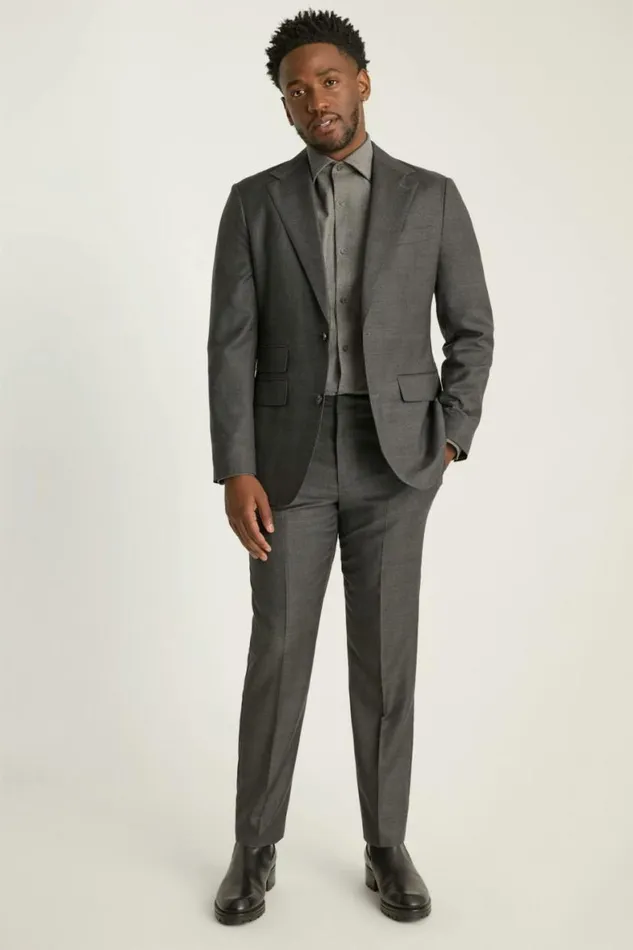 Men Empire Super 150s Blazer Grey Glen Plaid Bonobos Blazers and Sport Coats