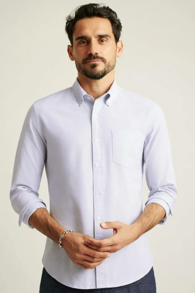 Men Everyday Oxford Shirt Light Lavender Bonobos Business Casual Shirts