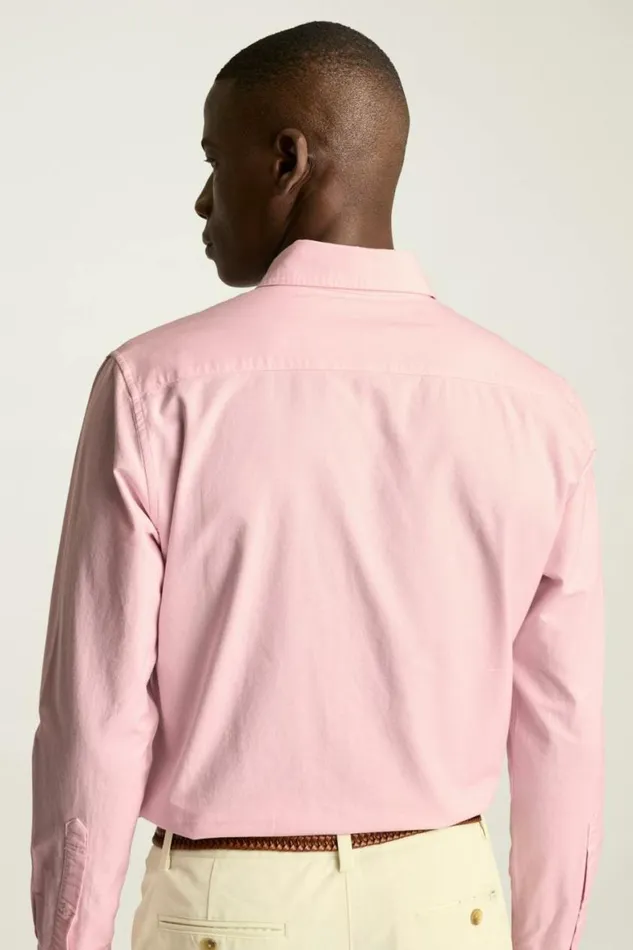 Men Everyday Oxford Shirt Light Pink Rose Bonobos Casual Shirts
