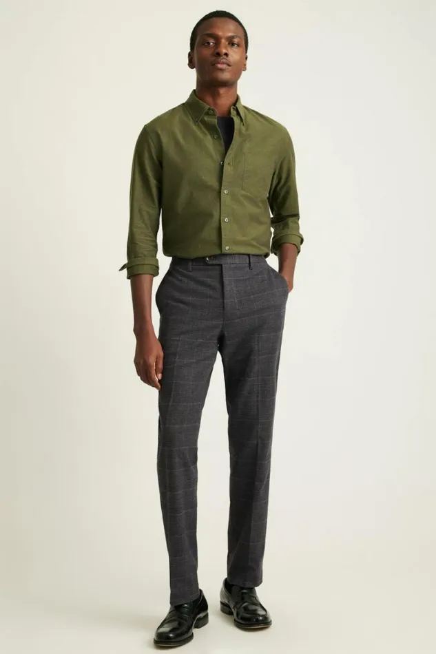 Men Everyday Oxford Shirt Olive Bonobos Business Casual Shirts
