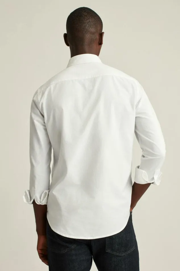 Men Everyday Oxford Shirt White Bonobos Casual Shirts