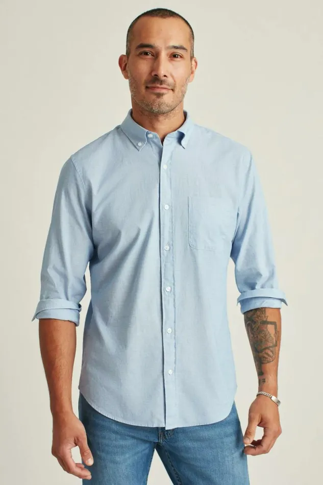 Men Everyday Shirt River Blue End On End Bonobos Casual Shirts
