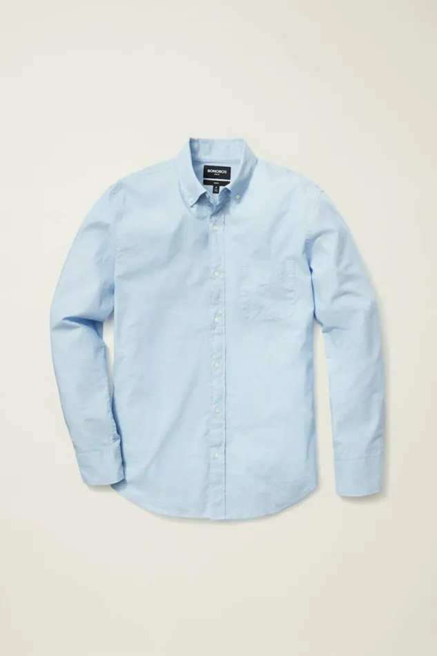 Men Everyday Shirt River Blue End On End Bonobos Casual Shirts