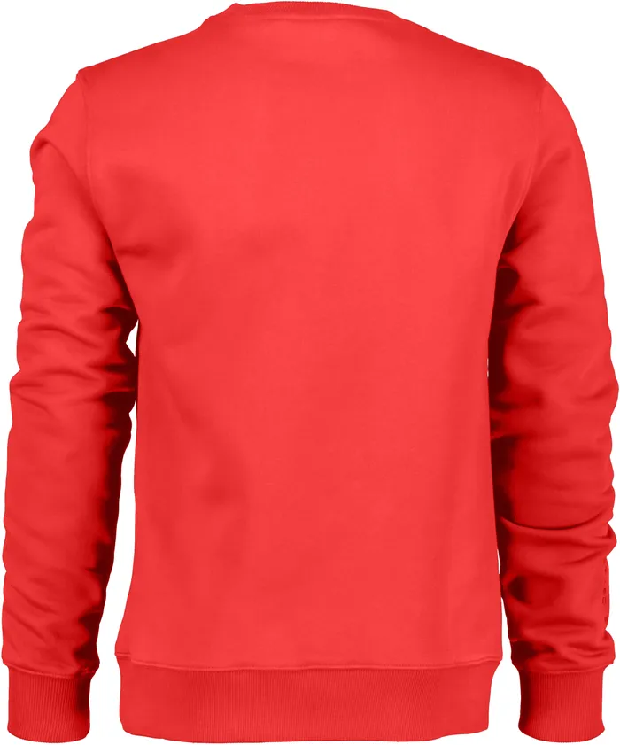 Men Fyn Sweater Pomme Red Didriksons Hoodies and Sweatshirts