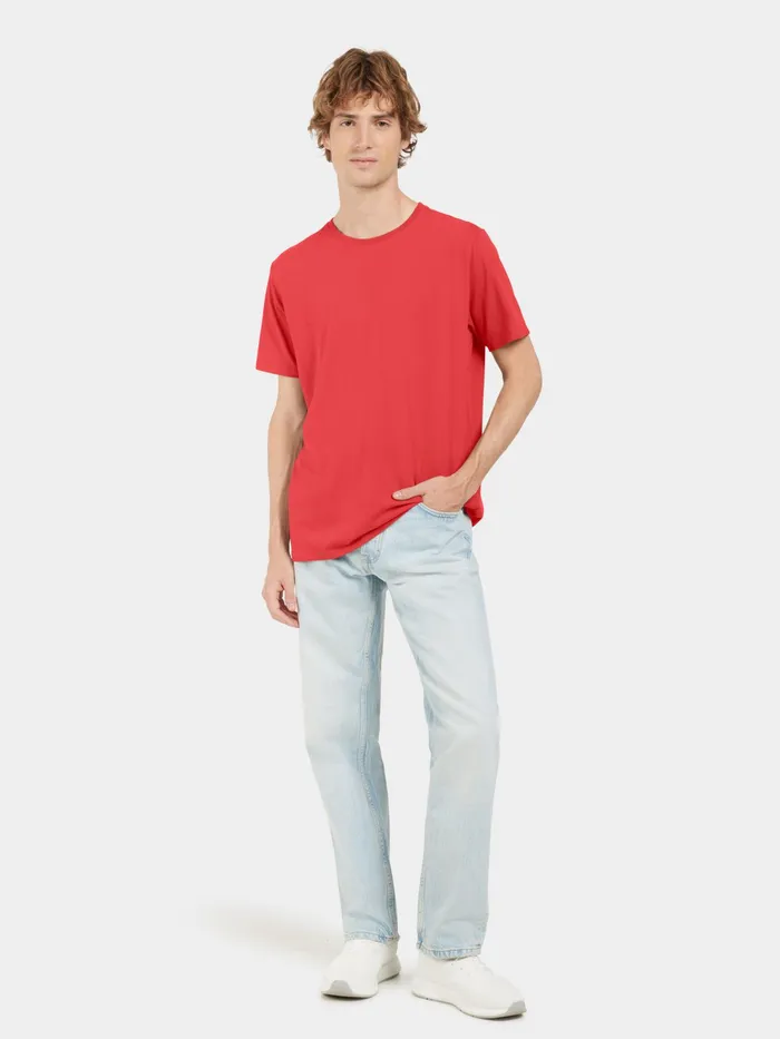 Men Harald Tshirt Pomme Red Didriksons TShirts and Polos