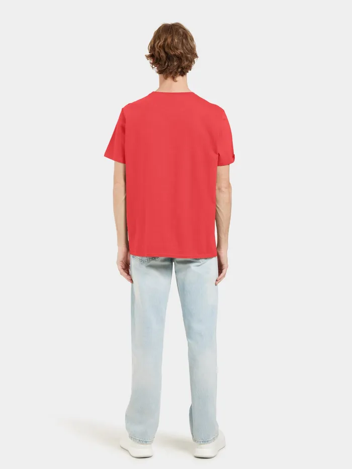 Men Harald Tshirt Pomme Red Didriksons TShirts and Polos